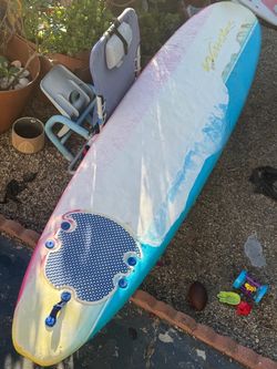 8’ Wavestorm Soft Top Surfboard