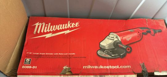 Milwaukee 7"/9" Large Angle Grinder 6089- 31