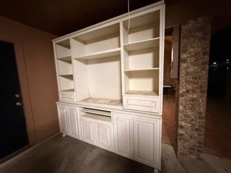 Solid Wood Entertainment Center / Storage Cabin