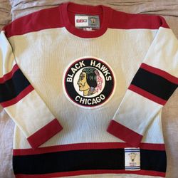 Chicago Blackhawks 1953-54 Jersey Sweater CCM Size Large - EXTREMELY RARE