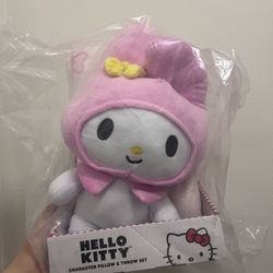 My Melody Plushie And Blanket 