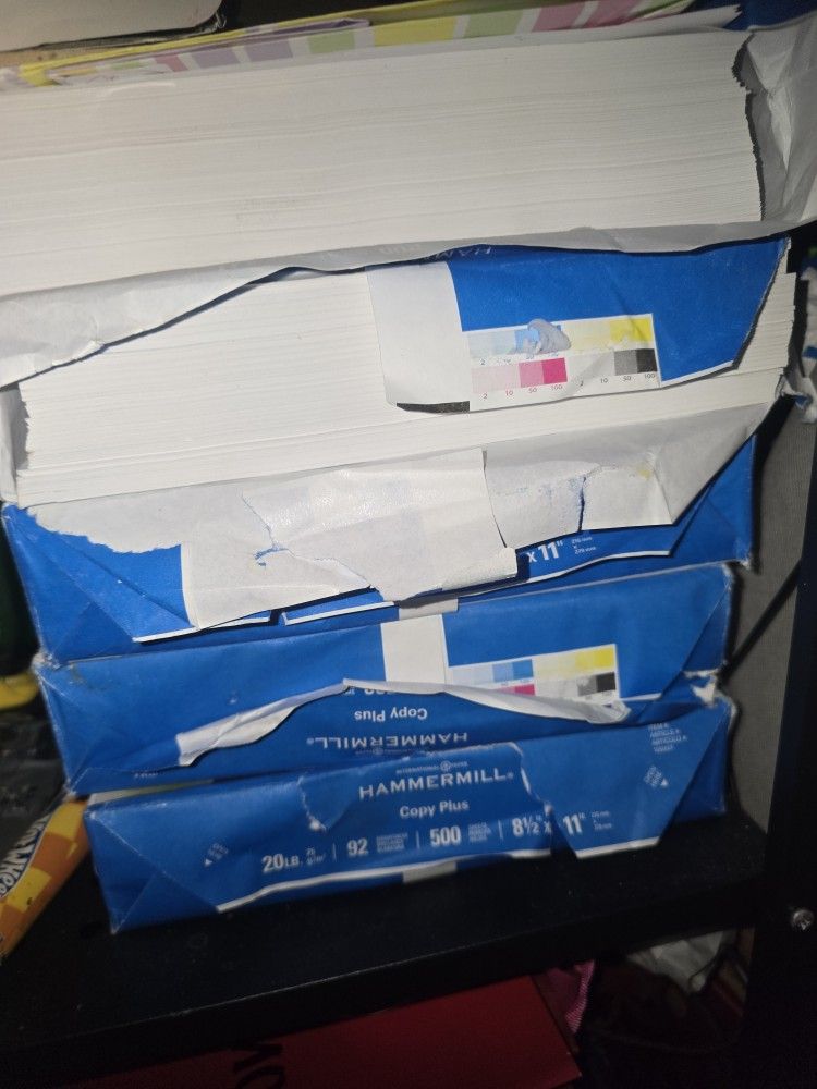 Packs Of 4/5 Packs Of Printer Paper