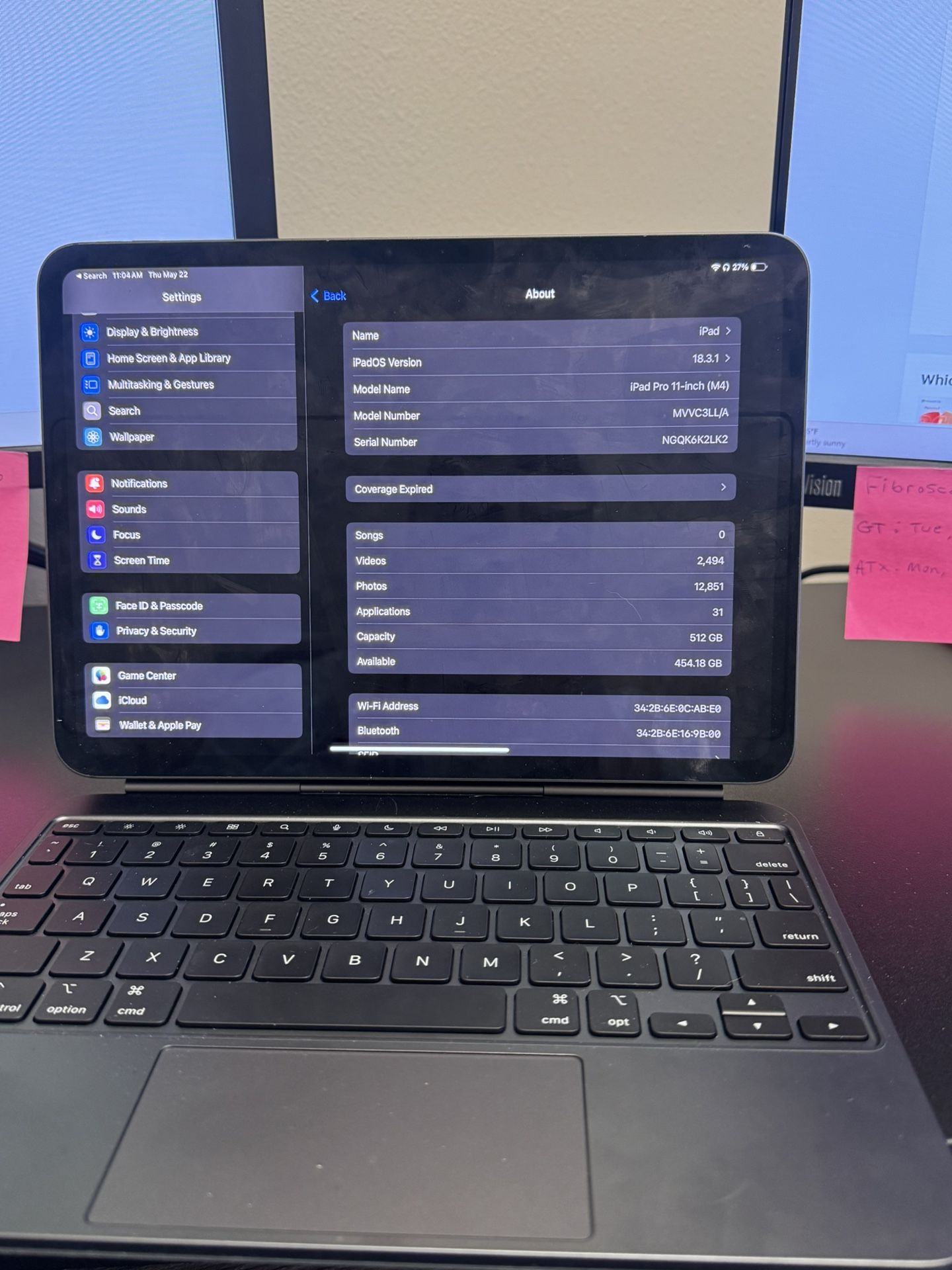 iPad Pro M4 11 Inch 512gb Space Black