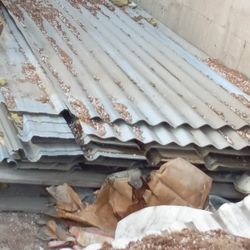 laminas galvaizado industrial para tejabanes o corrales 12` x 3.5`  $17 cada una 