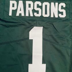 Youth Or Adult NFL White Or Green Parsons Green Bay Packers Josh Jacobs Jersey  #8 Fully Stitched