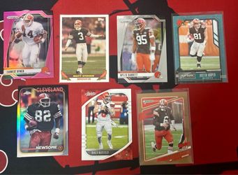 Cleveland Browns NFL Trading Cards Lot