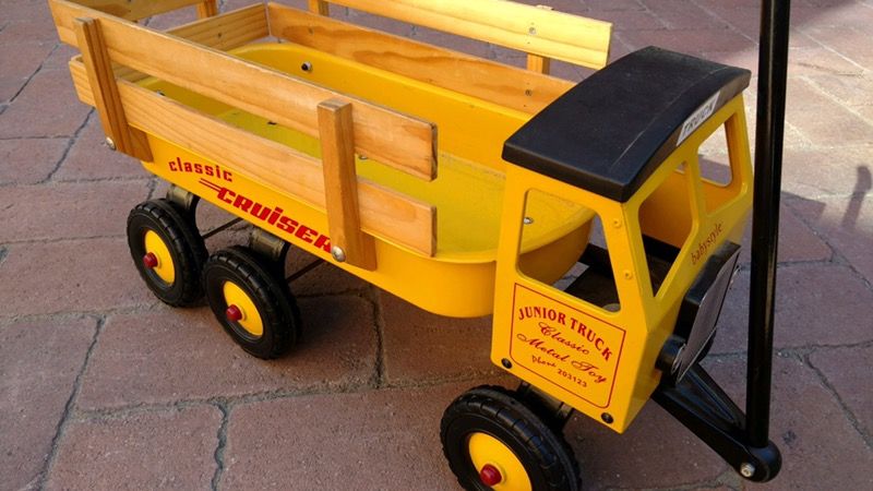 Vintage Babystyle Junior Truck "Classic Metal Toy" wagon