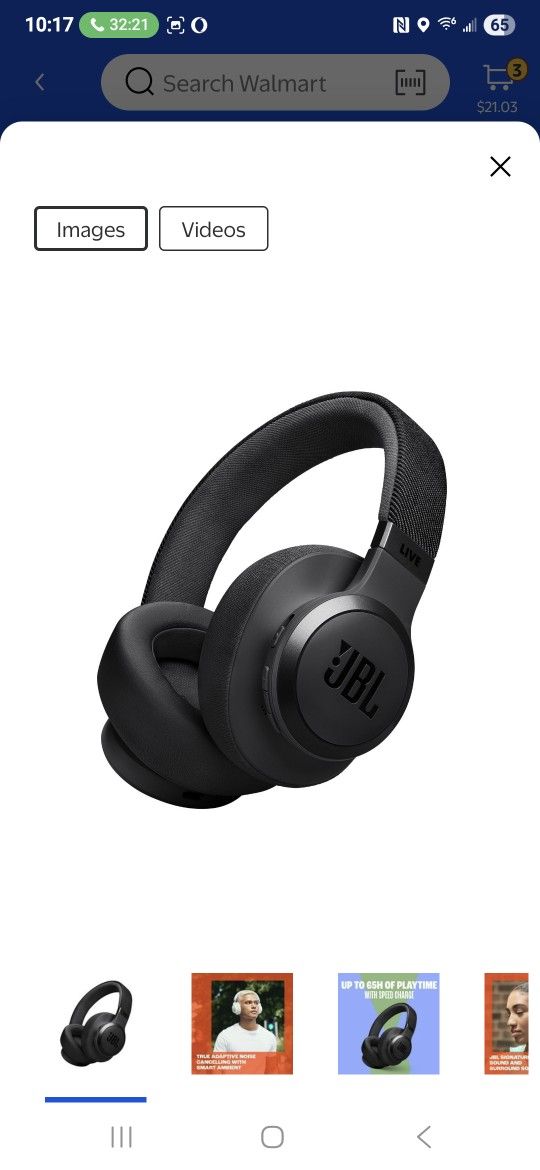 "BRAND NEW" JBL LIVE770NC HEADPHONES