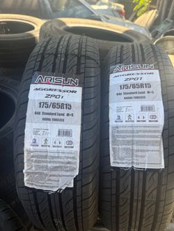 (2) arisun aggressor 175/65R15