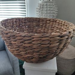 Large Seagrass Basket Bowl McGee And Co.