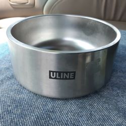 Uline Yeti Stainless Dog Bowl Heavy Duty Double Walled Large Water Food Dish