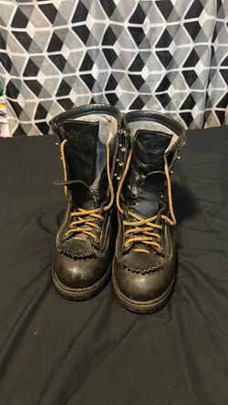 Danner Black Leather super rainforest