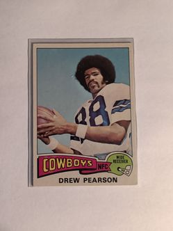 1975 Topps card Drew Pearson number 65