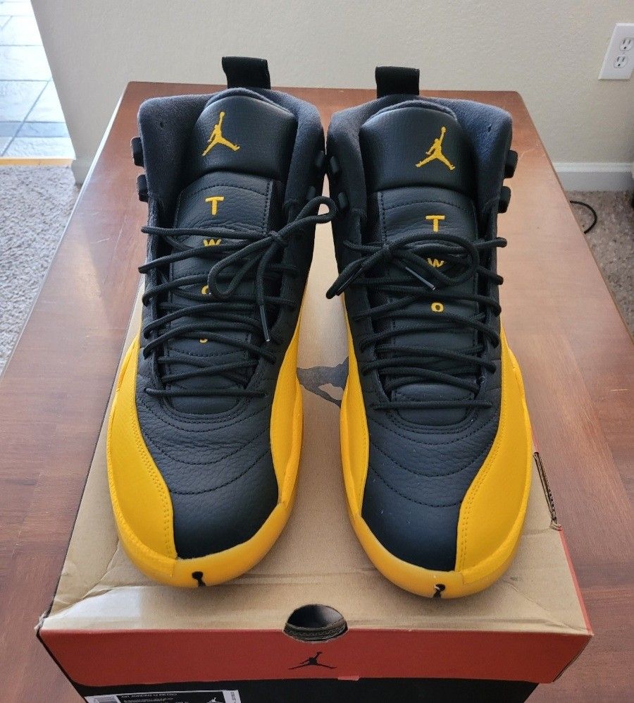 Jordan 12 University Gold Size 10