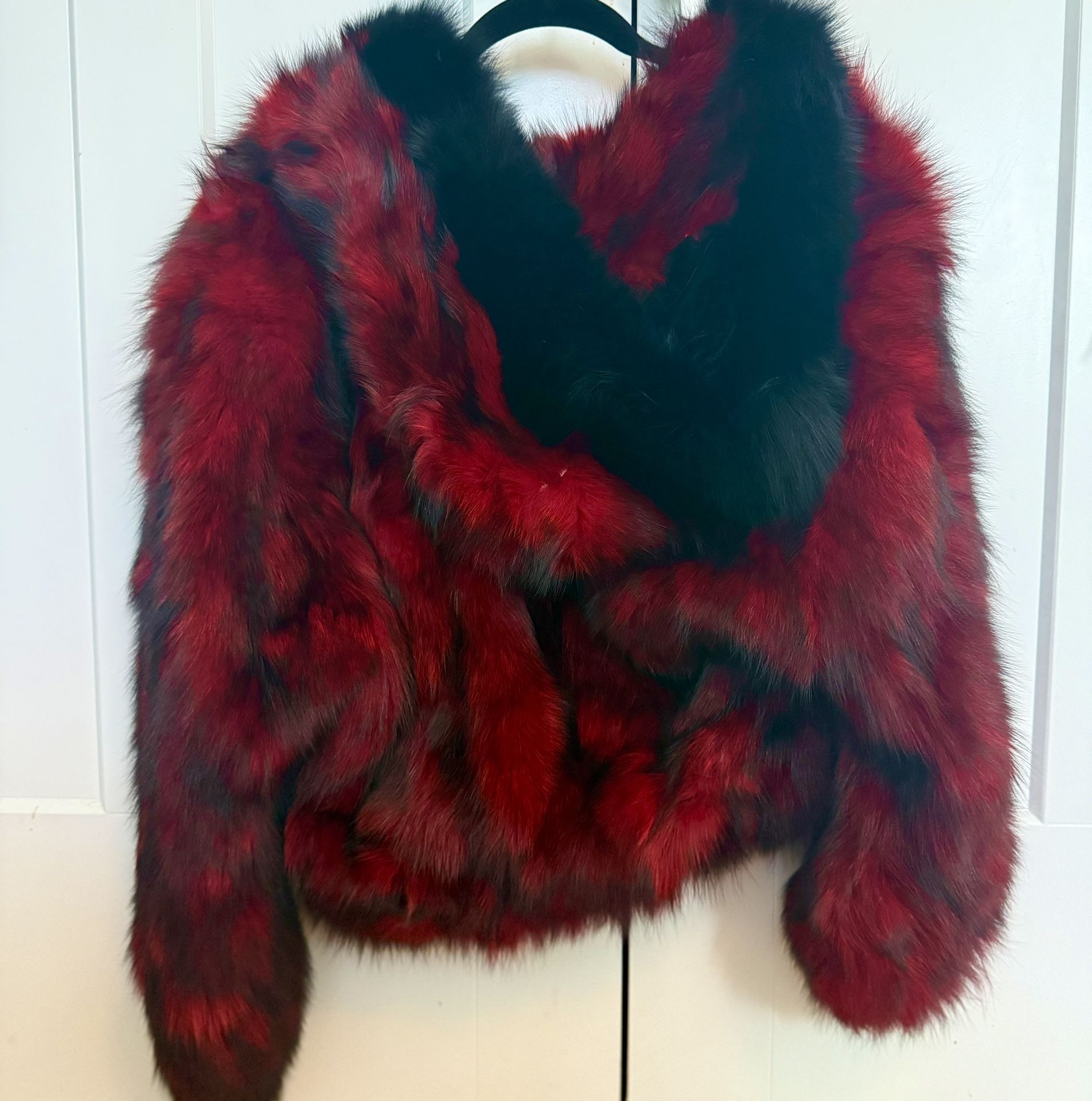 Women’s Fur Bomber LEATHER CLOSET