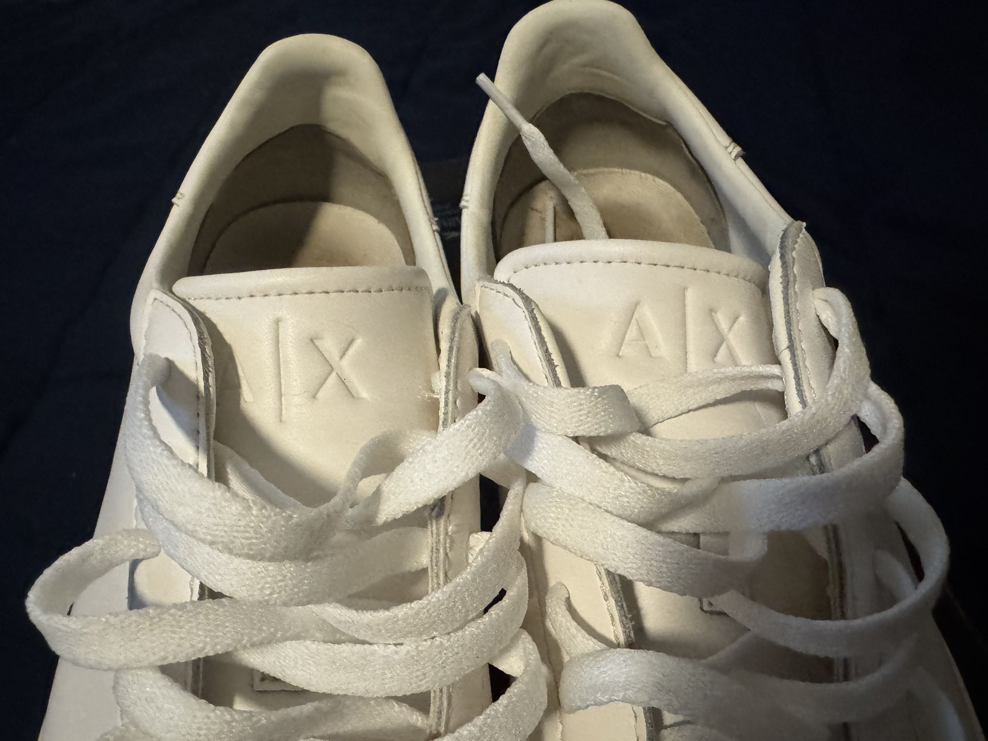 Armani Exchanged White Shoes
