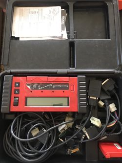 Snap on diagnostic scanner