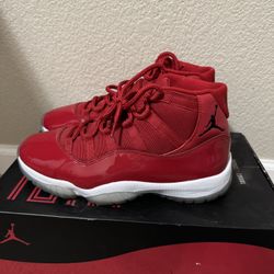 Jordan 11 Red Win Like 96 Size 9