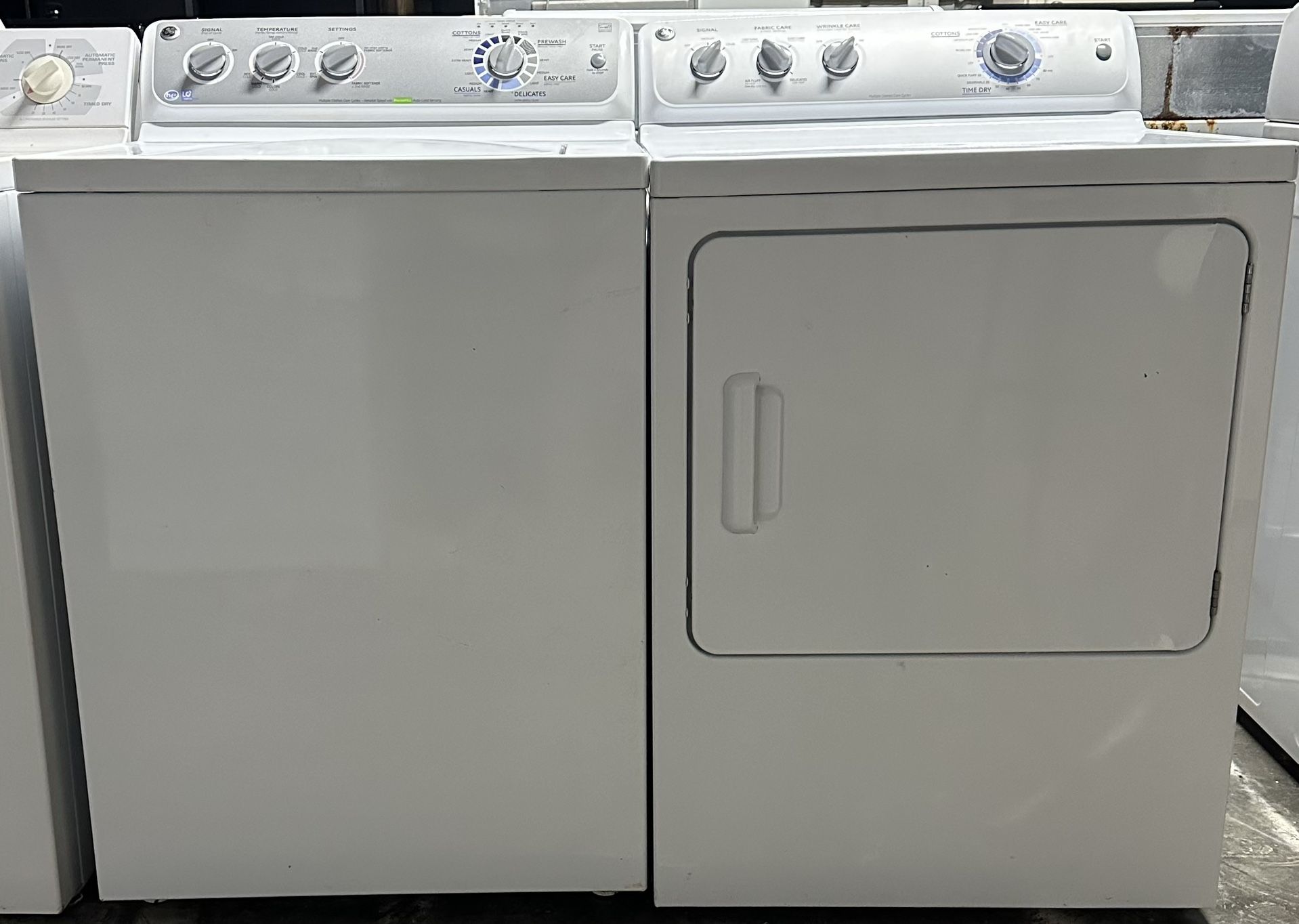 GE Washer And Dryer High Efficiency 