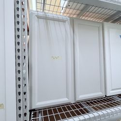 Gray upper kitchen cabinets 42”in