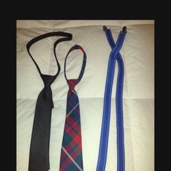 Ties and suspender for toddlers