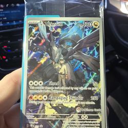 N's Zekrom Pokemon Center Exclusive Promo & N's Reshiram Box Topper Promo. (Sealed)