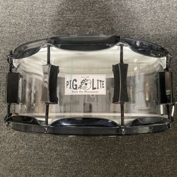Drum Set Snare..Pig lite Acrylic… $150 OBO