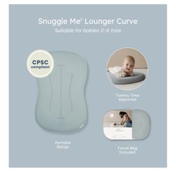 Snuggle me “Lounger Curve” New Design Organic