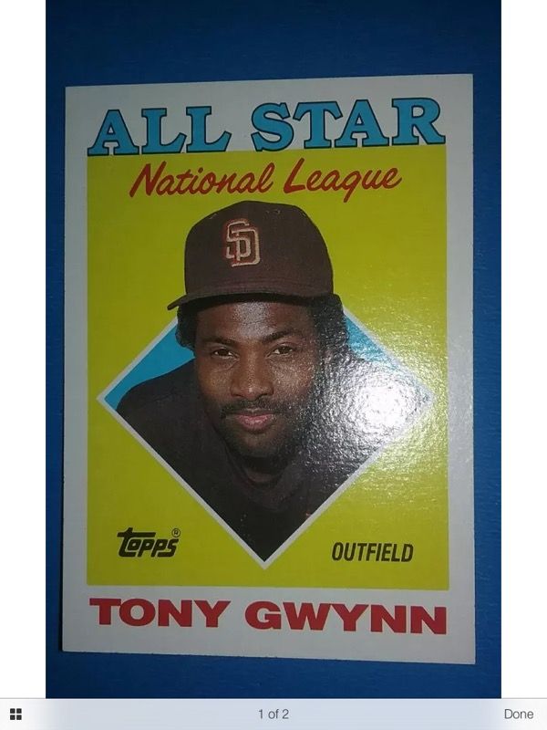 HOF Baseball Player Card