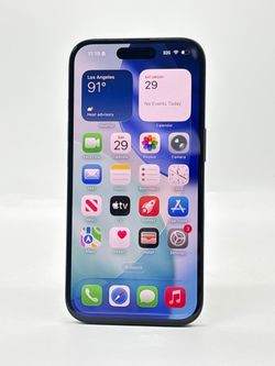 T-Mobile Apple iPhone 16 A3081 128GB Black 100% BH 2 Cycle