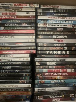 68. Movies!  DVD’s, Bluerays.