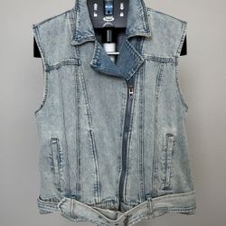 BLANKNYC Denim Vest – Size L – Like New