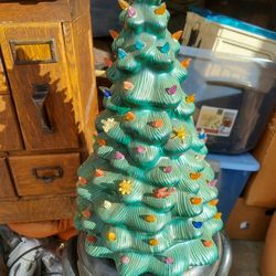 Vintage Ceramic Christmas Tree