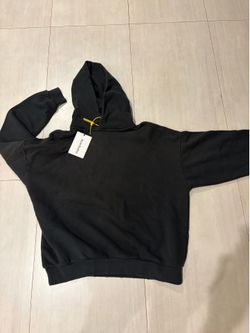 Black Acne studios washed hoodie