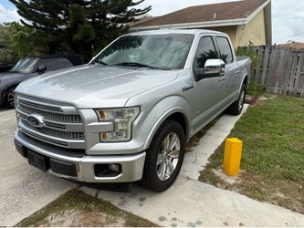 2017 Ford F150 Platinum