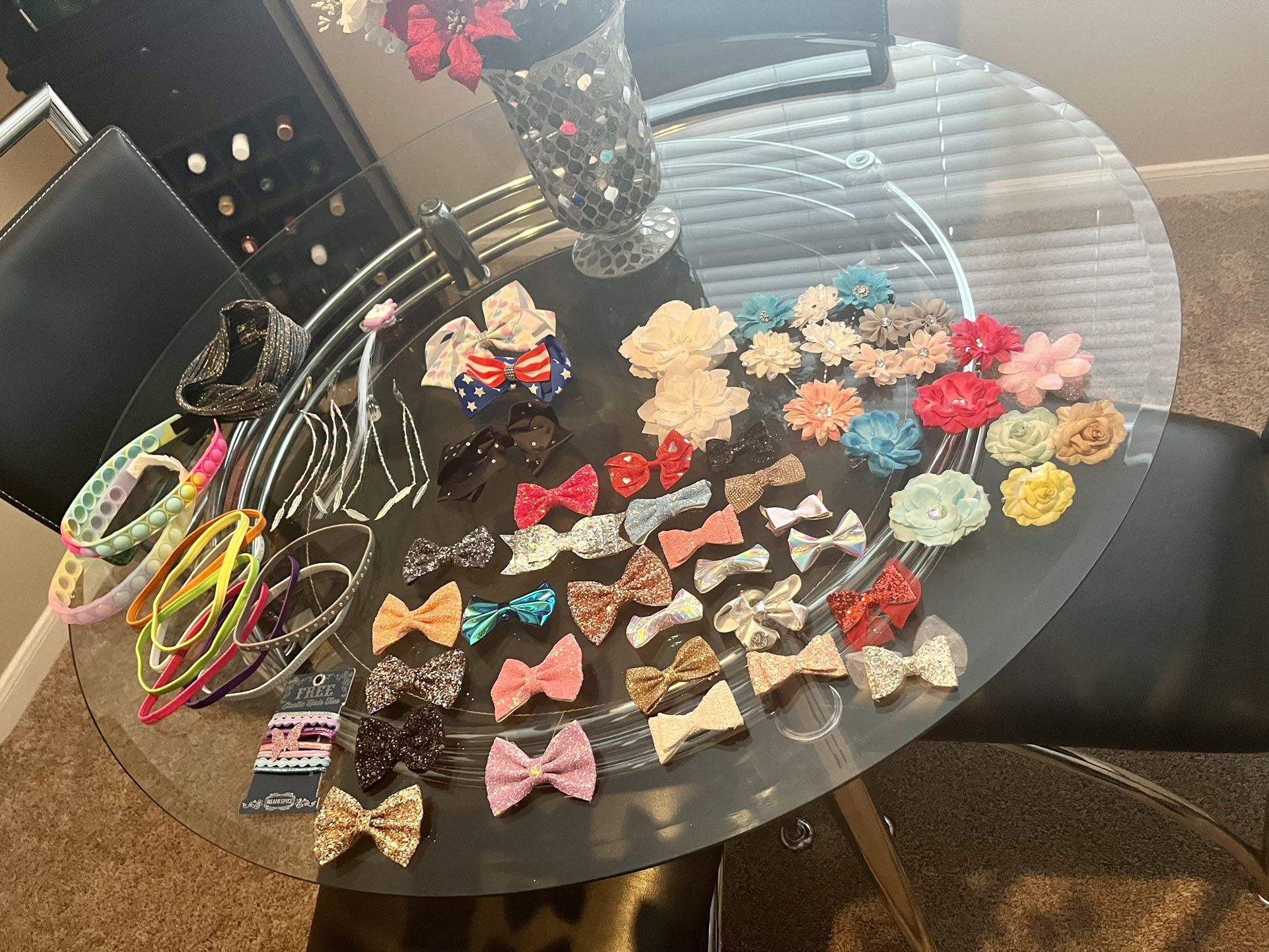 50+ Girls Hair Bows, Headbands & Hair Accessories Set