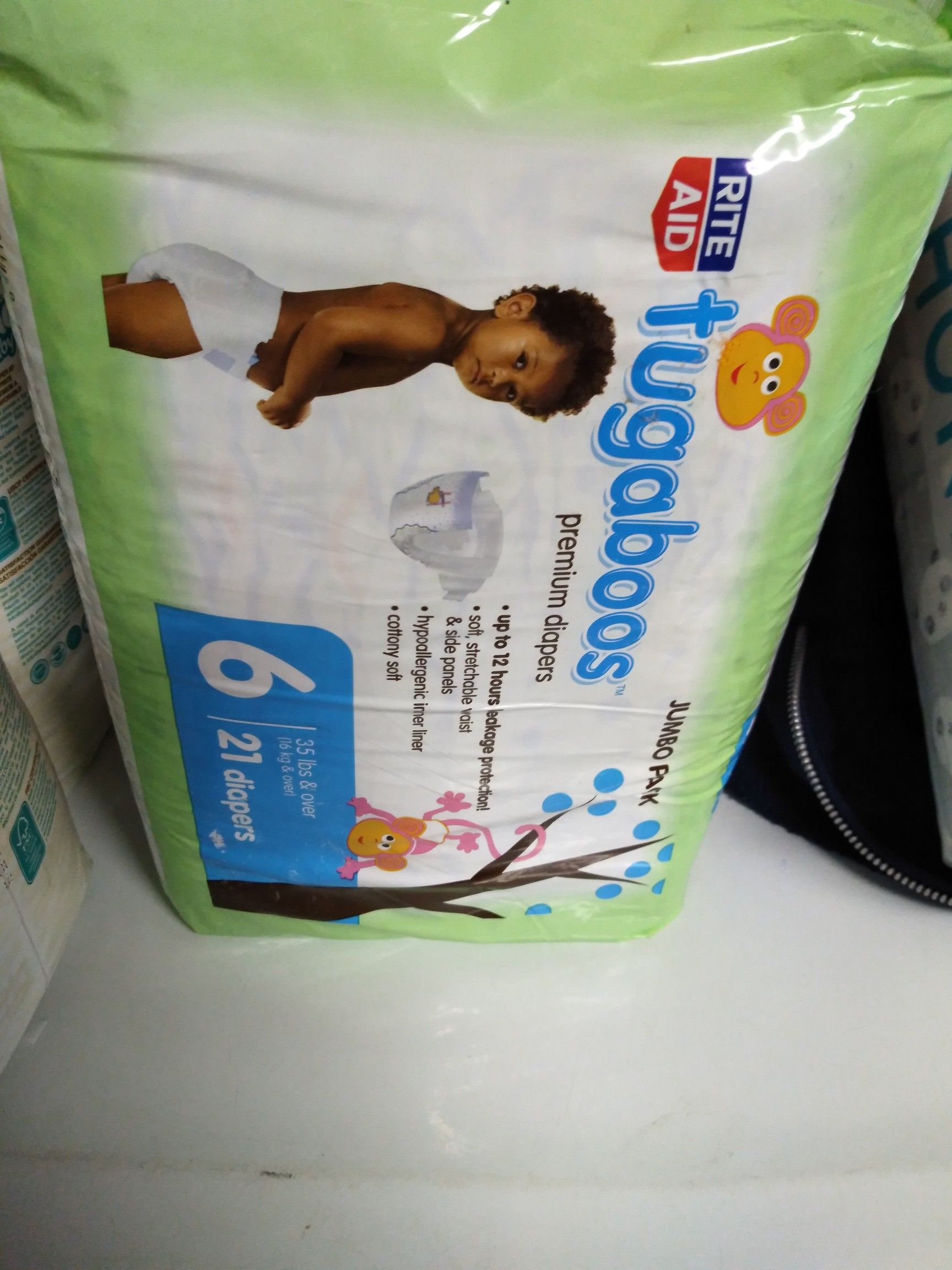 Diapers size 6