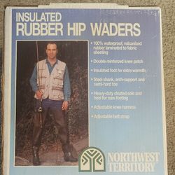 Insulated Rubber Hip Waders