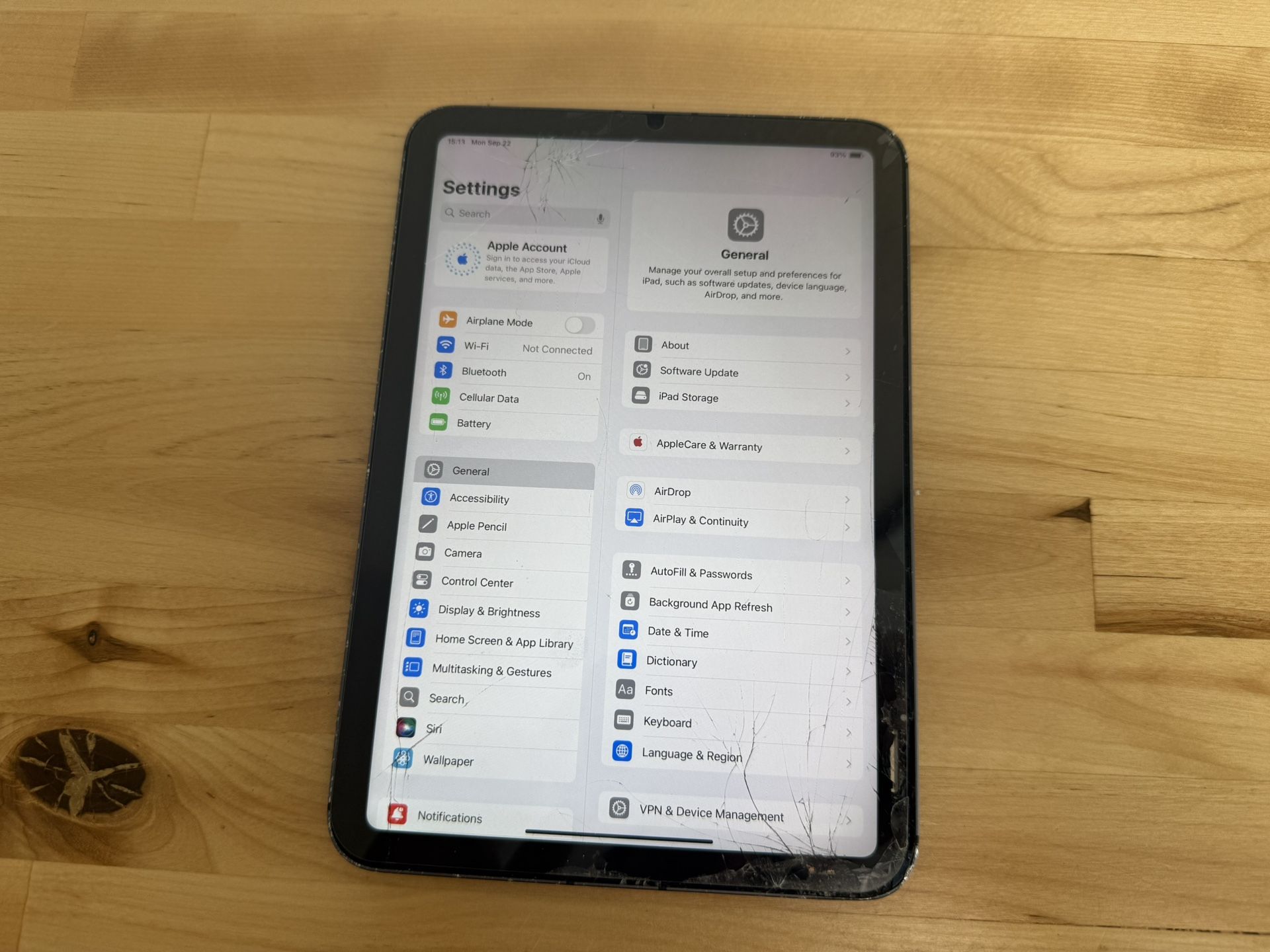 iPad Mini 6th Generation / WiFi+Cellular / 64GB