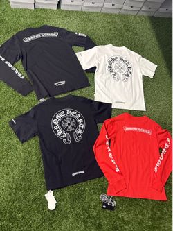 Chrome hearts tees & longsleeves