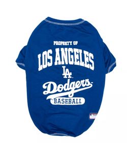 New LA Dodgers Doggie T-Shirt Size Small