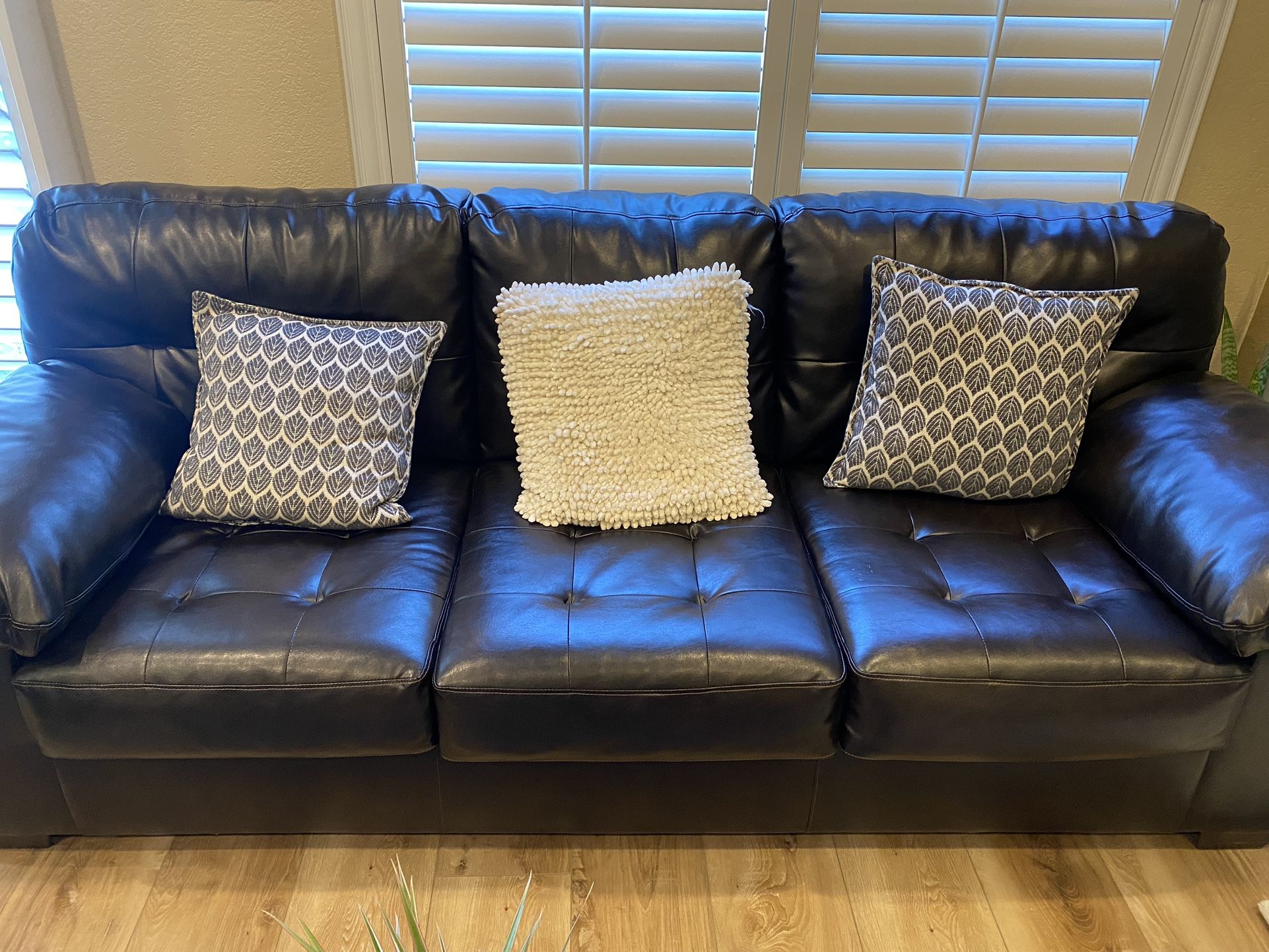 Ashley Furniture Leather Sofas