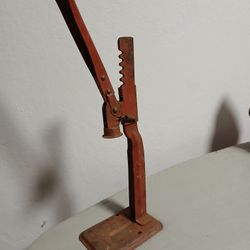 Vintage Cast Iron Gear Top Jr. Bottle Capper