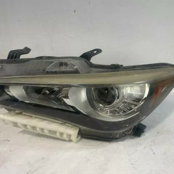 2018-2020 INFINITI Q50 LEFT SIDE HEADLIGHT HEADLAMP W/O ADAPTIVE