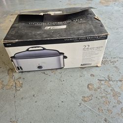 New Stainless Steel Roaster Oven