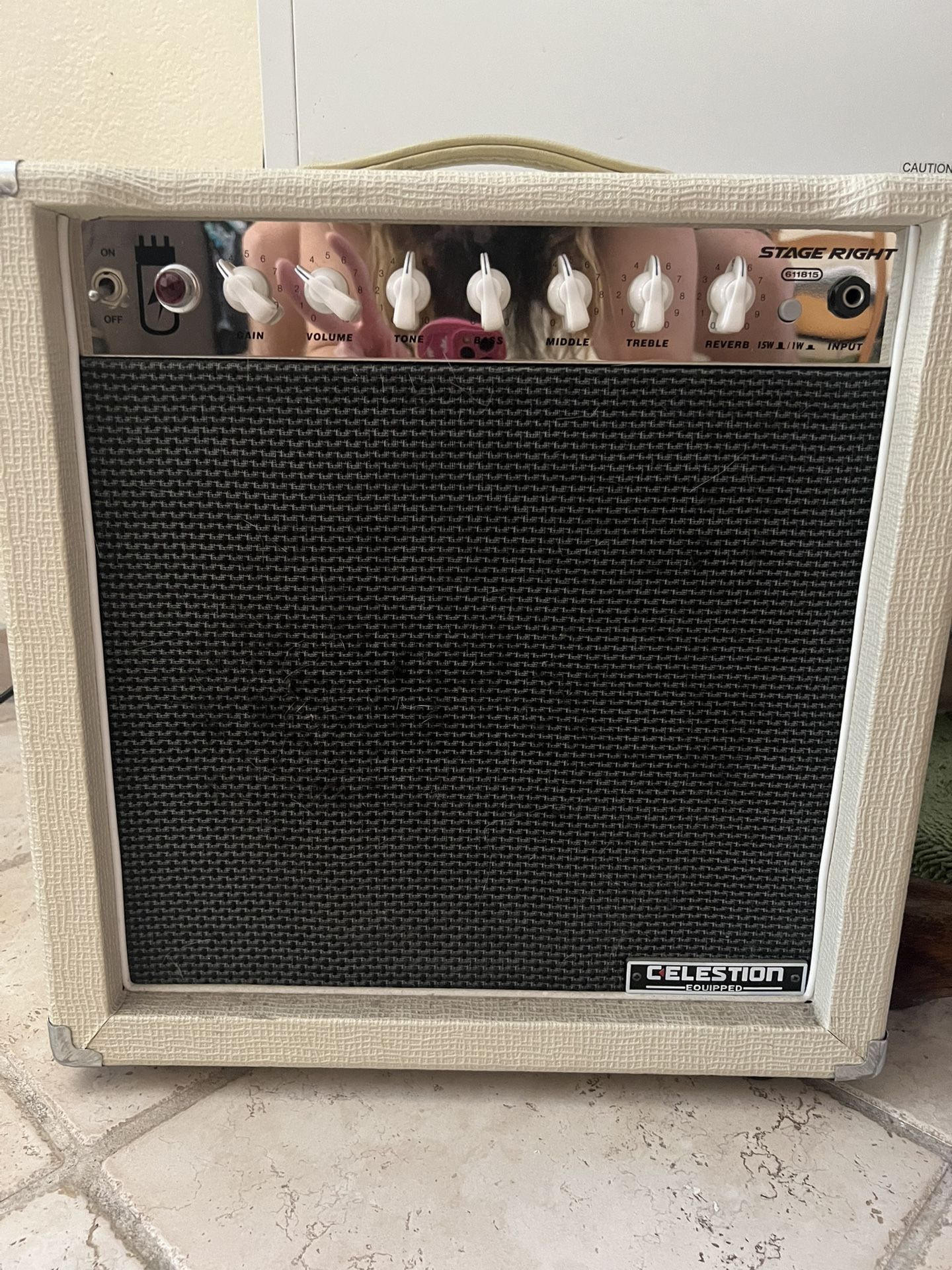 Monoprice 15w tube amp - celestion speaker.