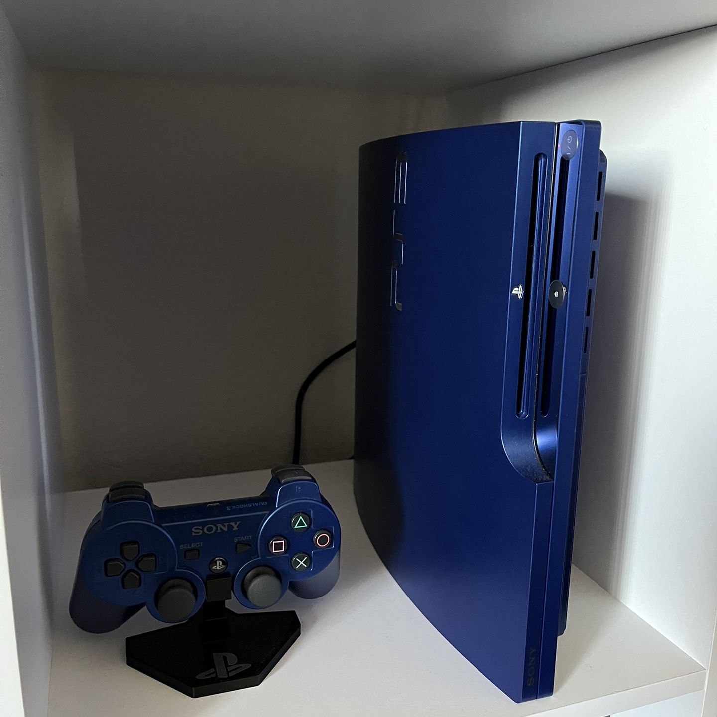 PlayStation 3 Slim Gran Turismo 5 Titanium Blue 160GB System for