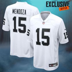 Fernando Mendoza #15 Raiders White Or Black Stitched Jersey  $50.- CASH PLEASE!!!
