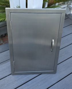 Outdoor Kitchen / BBQ Island Access Door