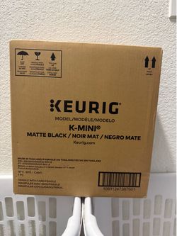 K mini Keurig single serve Matte black